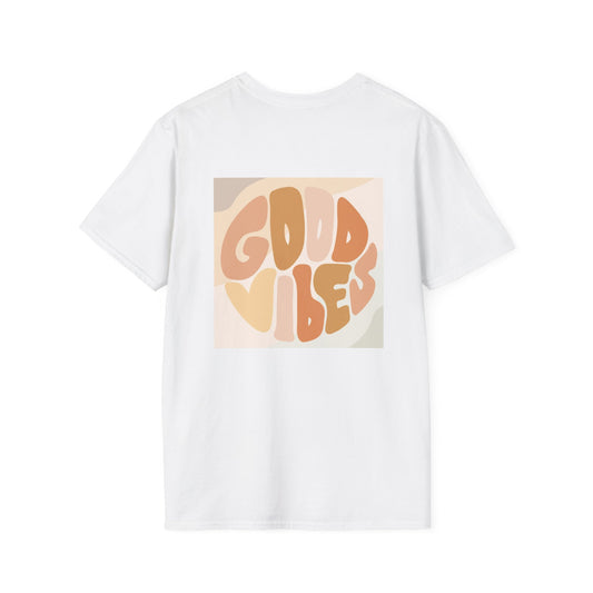Good Vibes Unisex Softstyle T-Shirt - Positive Affirmation Tee for Everyday Comfort