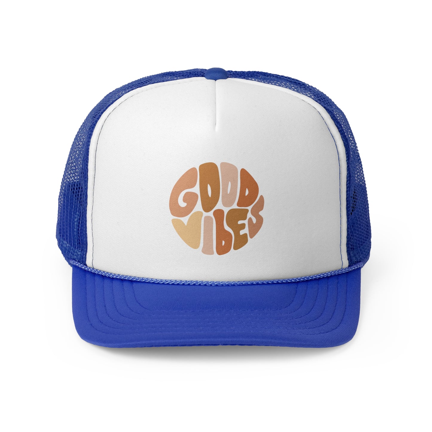 Good Vibes Trucker Cap - Casual Hat for Summer Adventures
