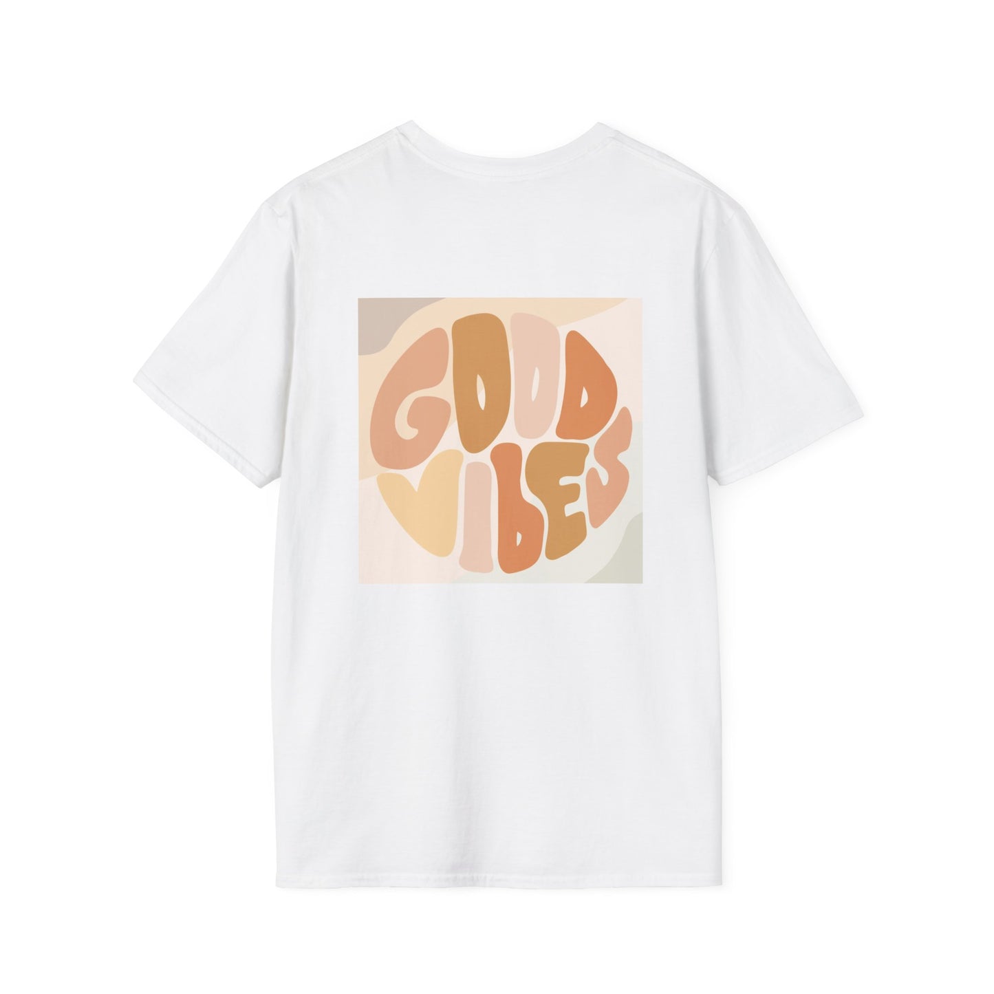 Good Vibes Unisex Softstyle T-Shirt - Positive Affirmation Tee for Everyday Comfort