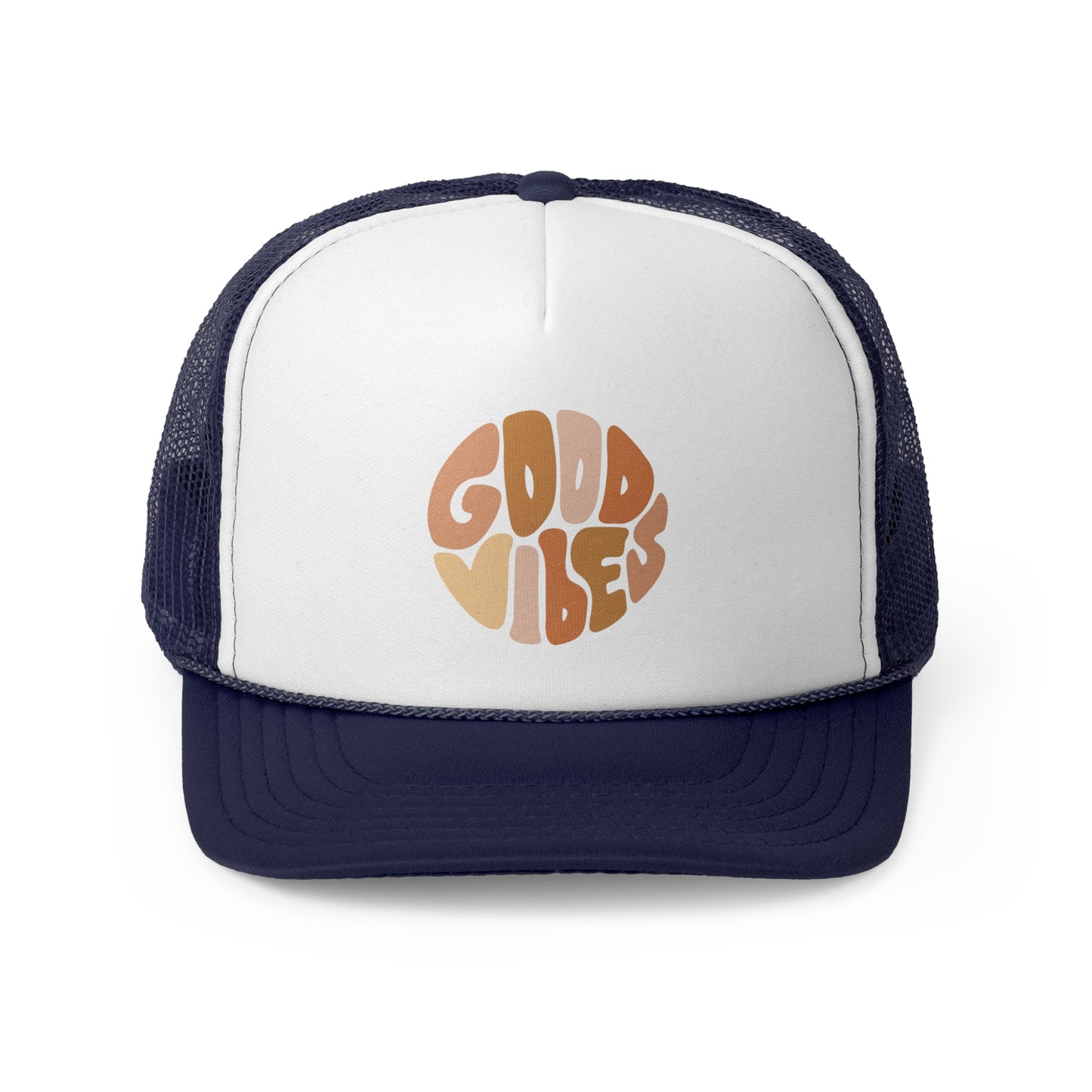 Good Vibes Trucker Cap - Casual Hat for Summer Adventures
