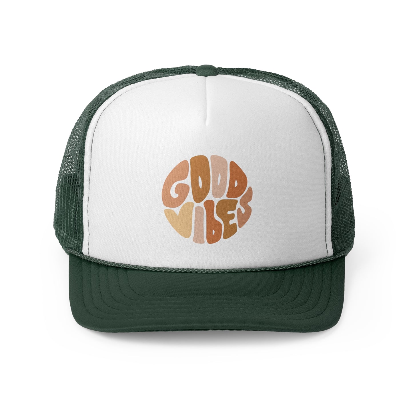 Good Vibes Trucker Cap - Casual Hat for Summer Adventures