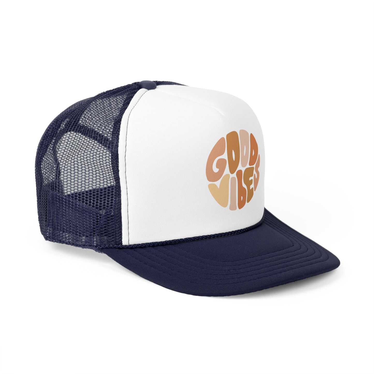 Good Vibes Trucker Cap - Casual Hat for Summer Adventures