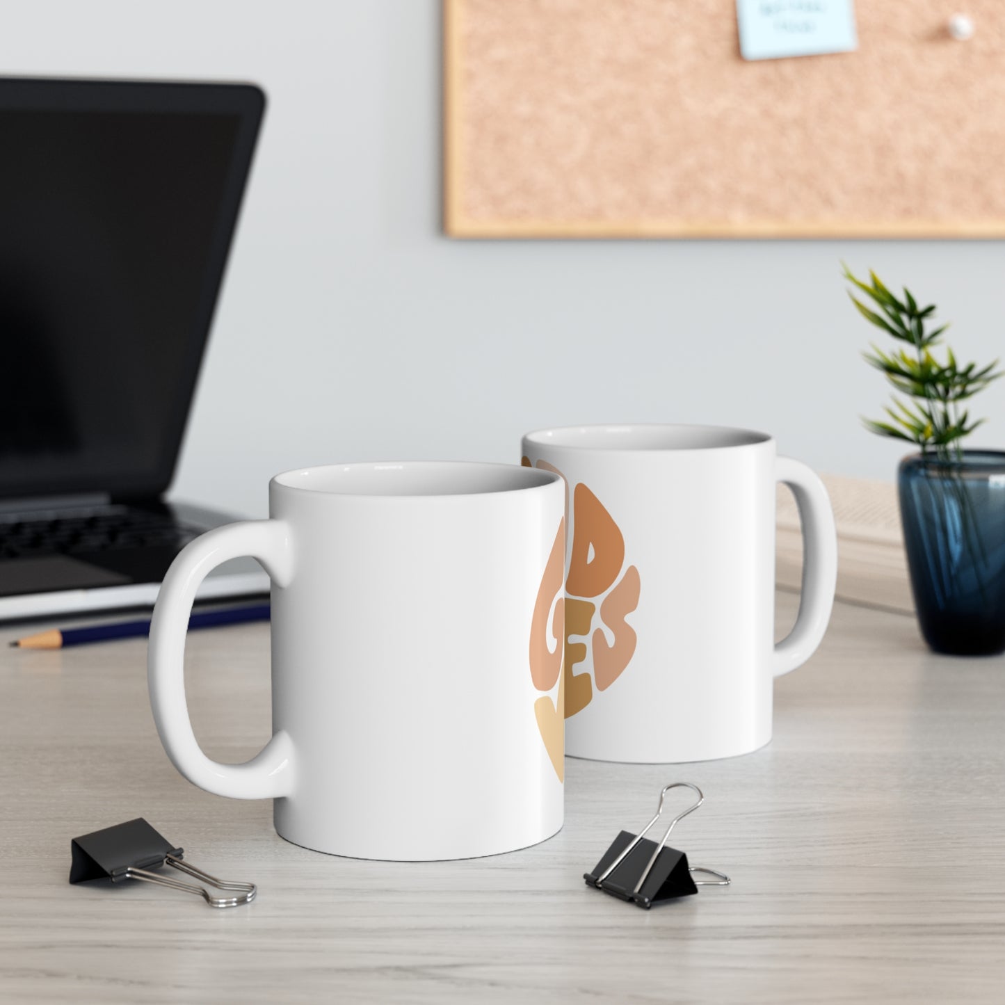 Good Vibes 11oz Mug - Positive Affirmation Coffee Cup