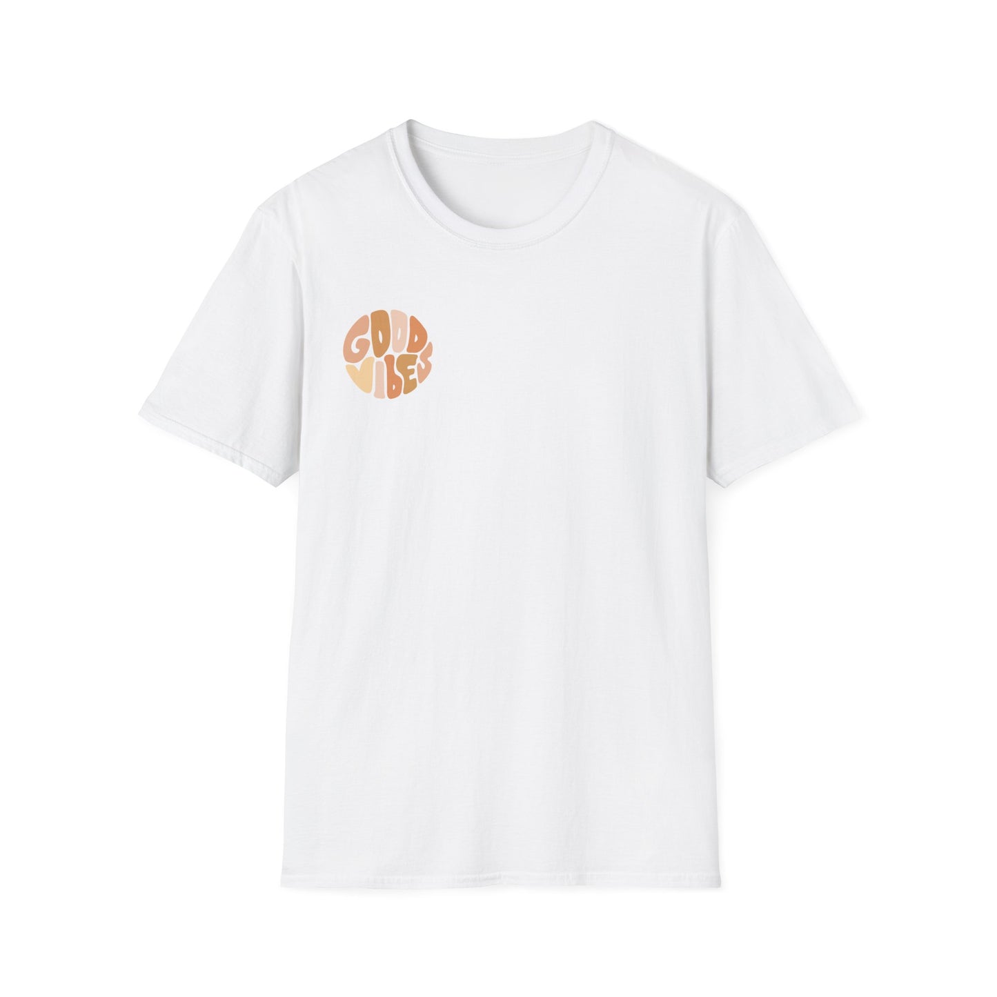 Good Vibes Unisex Softstyle T-Shirt - Positive Affirmation Tee for Everyday Comfort