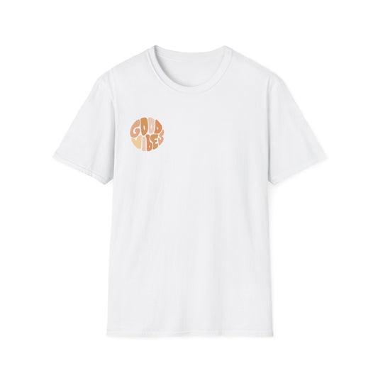 Good Vibes Unisex Softstyle T-Shirt - Positive Affirmation Tee for Everyday Comfort