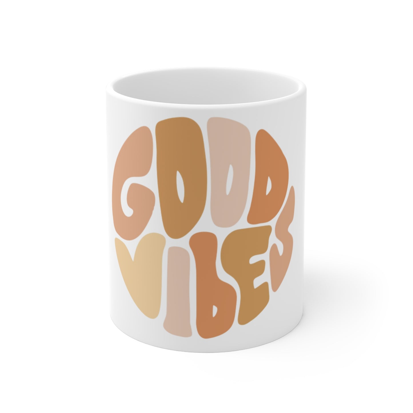 Good Vibes 11oz Mug - Positive Affirmation Coffee Cup
